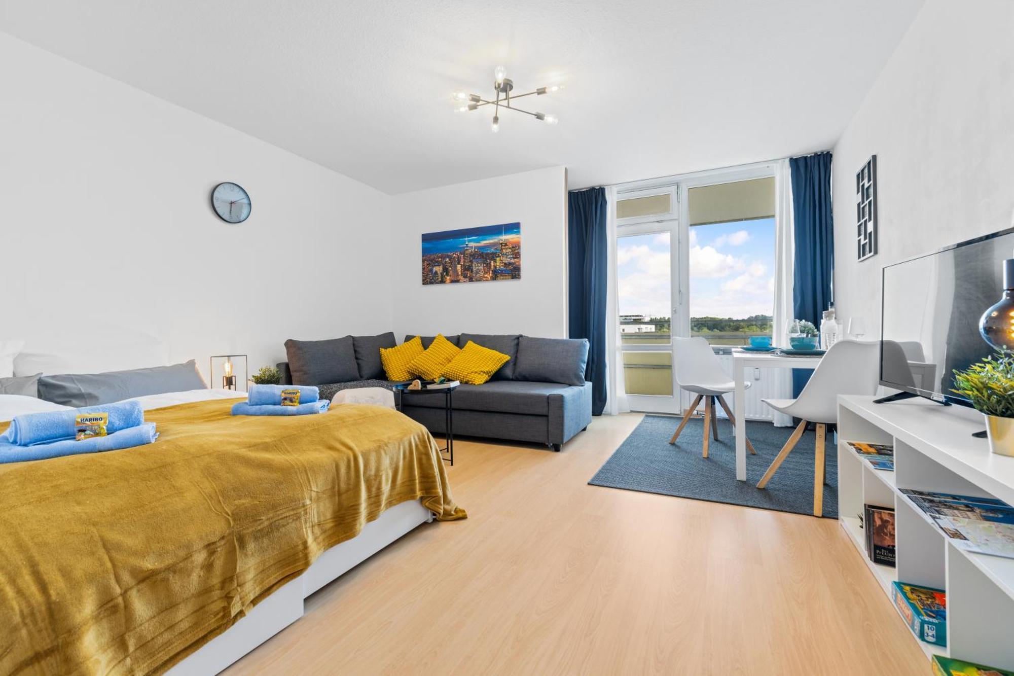 Sonniges City-Apartment Mit Suedbalkon Und Parklatz Neusass Dış mekan fotoğraf